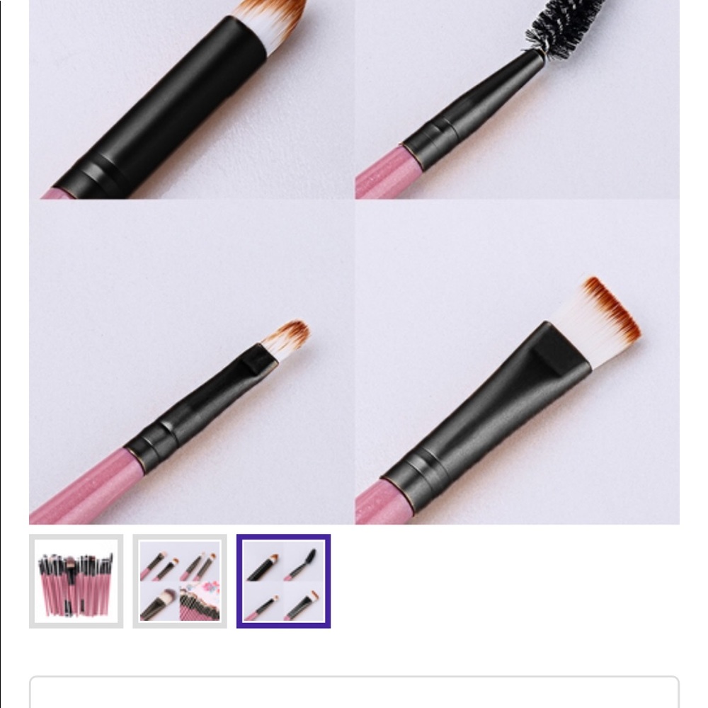20 piece make up brush set - Picture 3 of 3